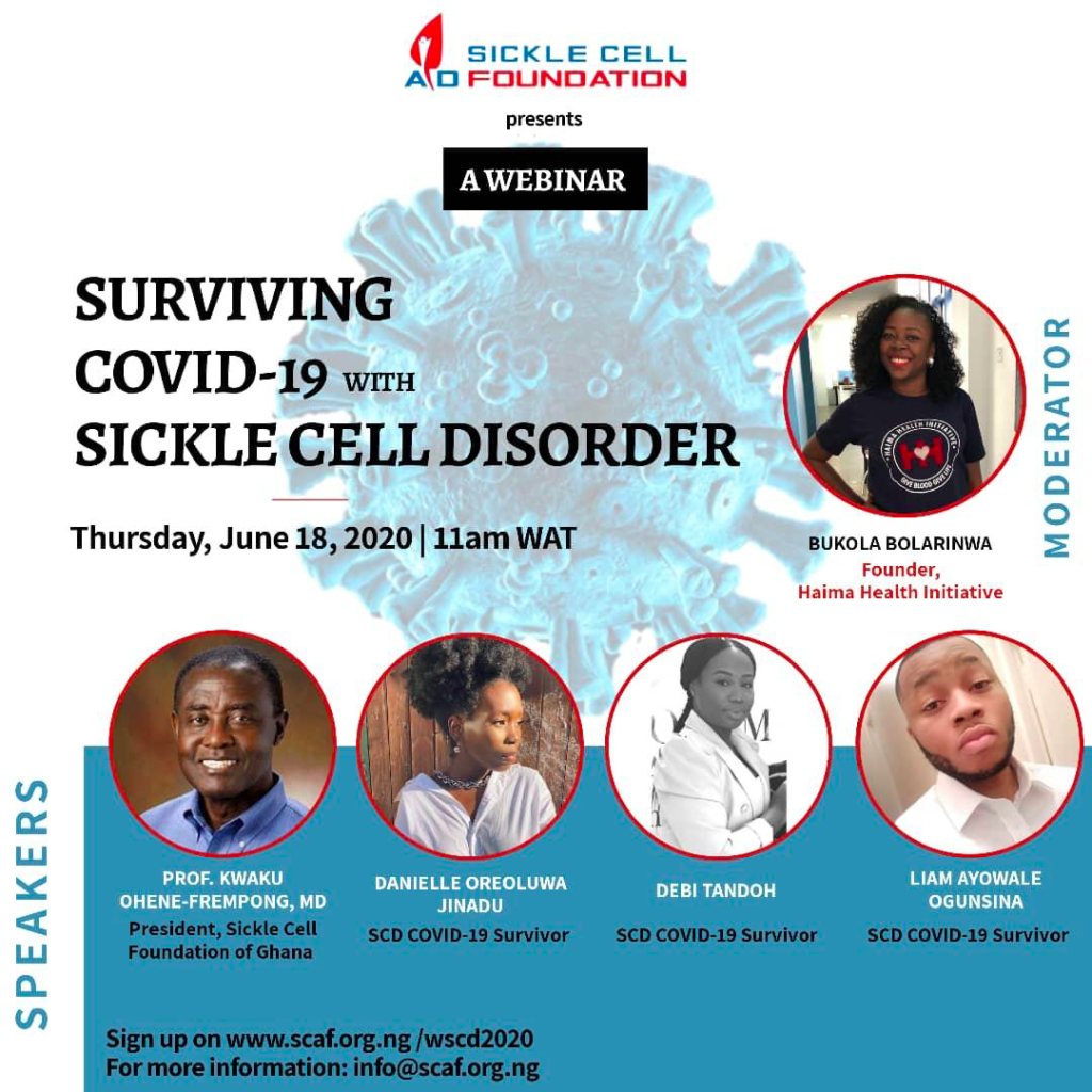 Surviving COVID-19 with Sickle Cell World Sickle Cell Day Event